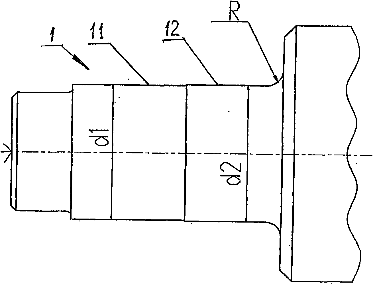 Engine ductile iron crankshaft