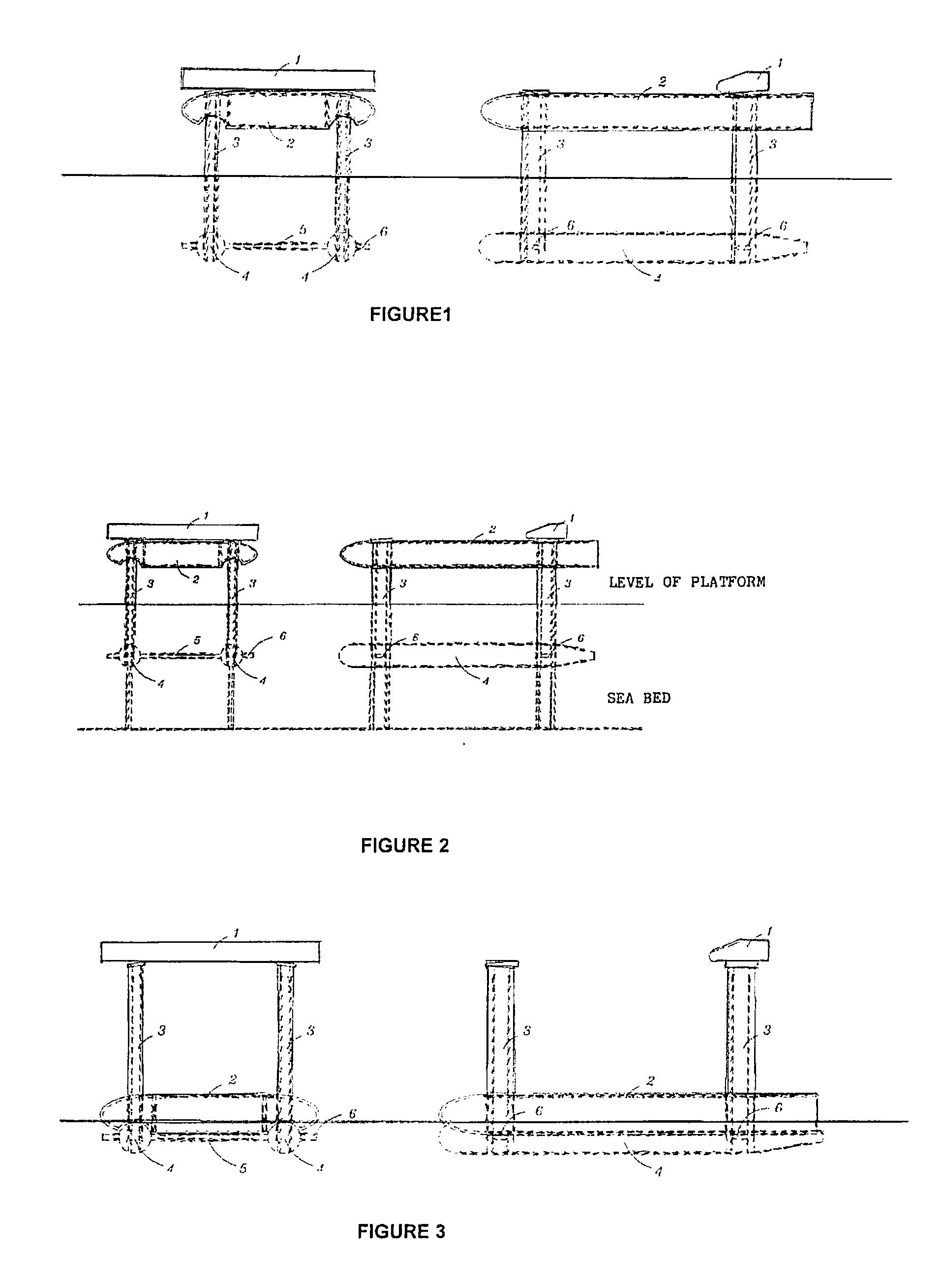 Vessel with submersible hulls