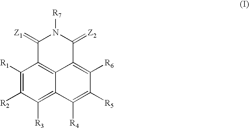 Sulfur-containing naphthalimide derivatives