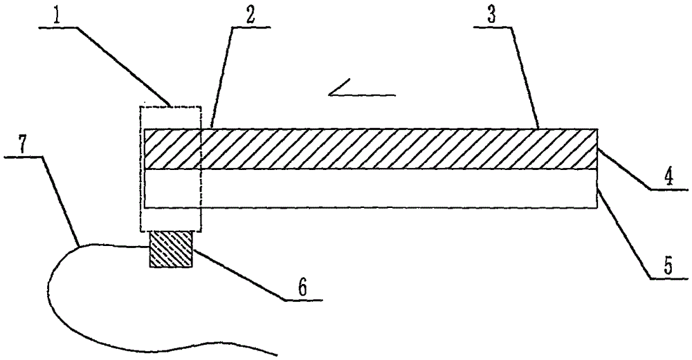 Six-channel micro-fluidic chip device for combined detection of abridged tumor markers