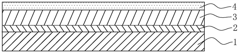 High-barrier environment-friendly degradable coffee capsule cover film and preparation method thereof