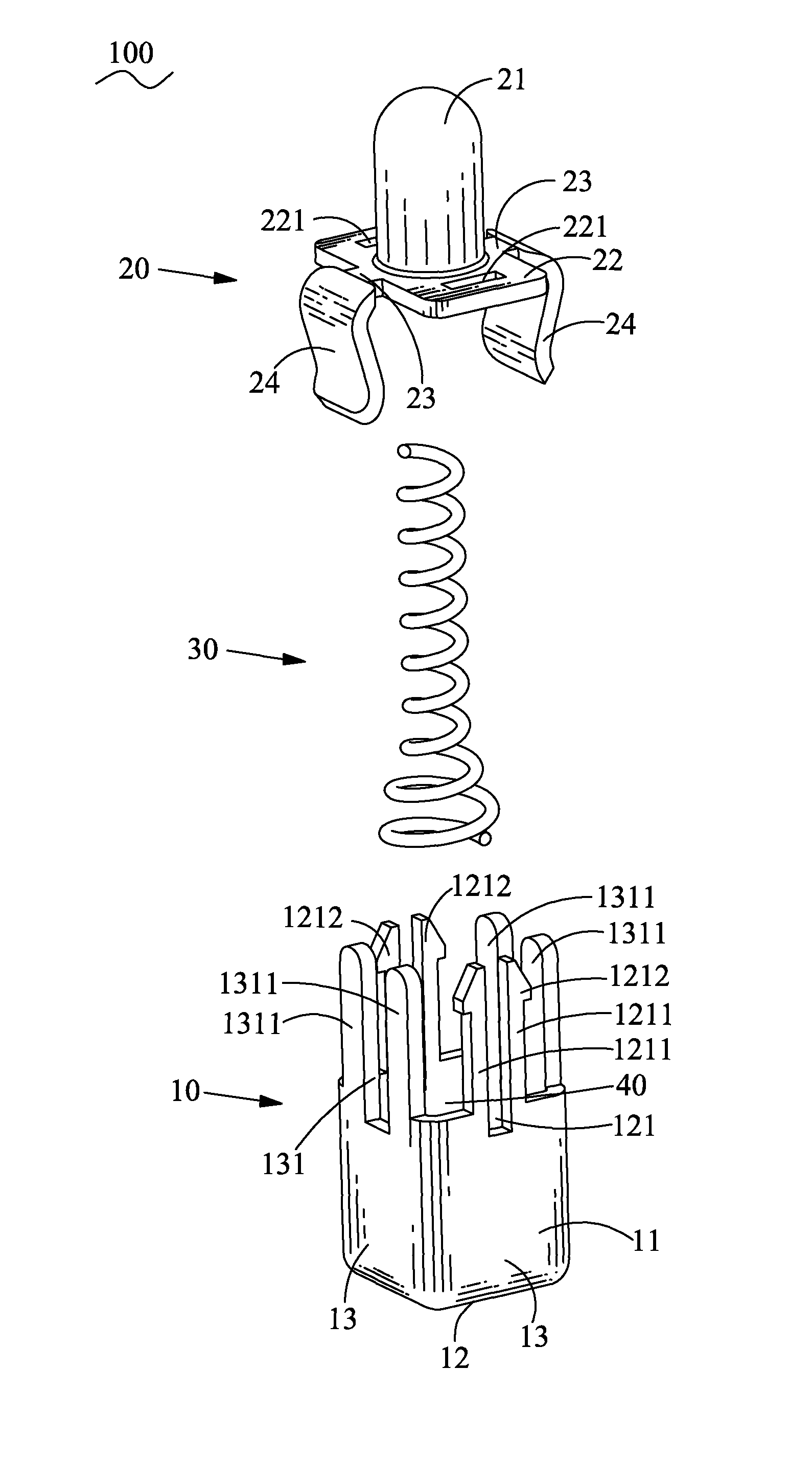 Probe connector