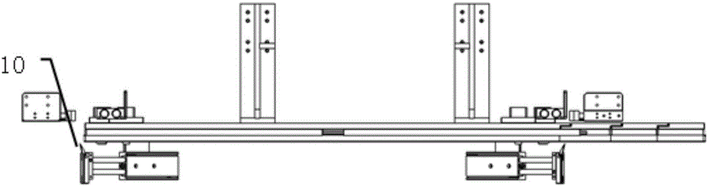 Automatic frame locating device and method