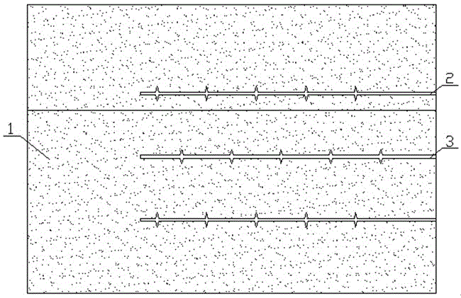 Hydrofracturing sectional blasting fast tunnel excavation method