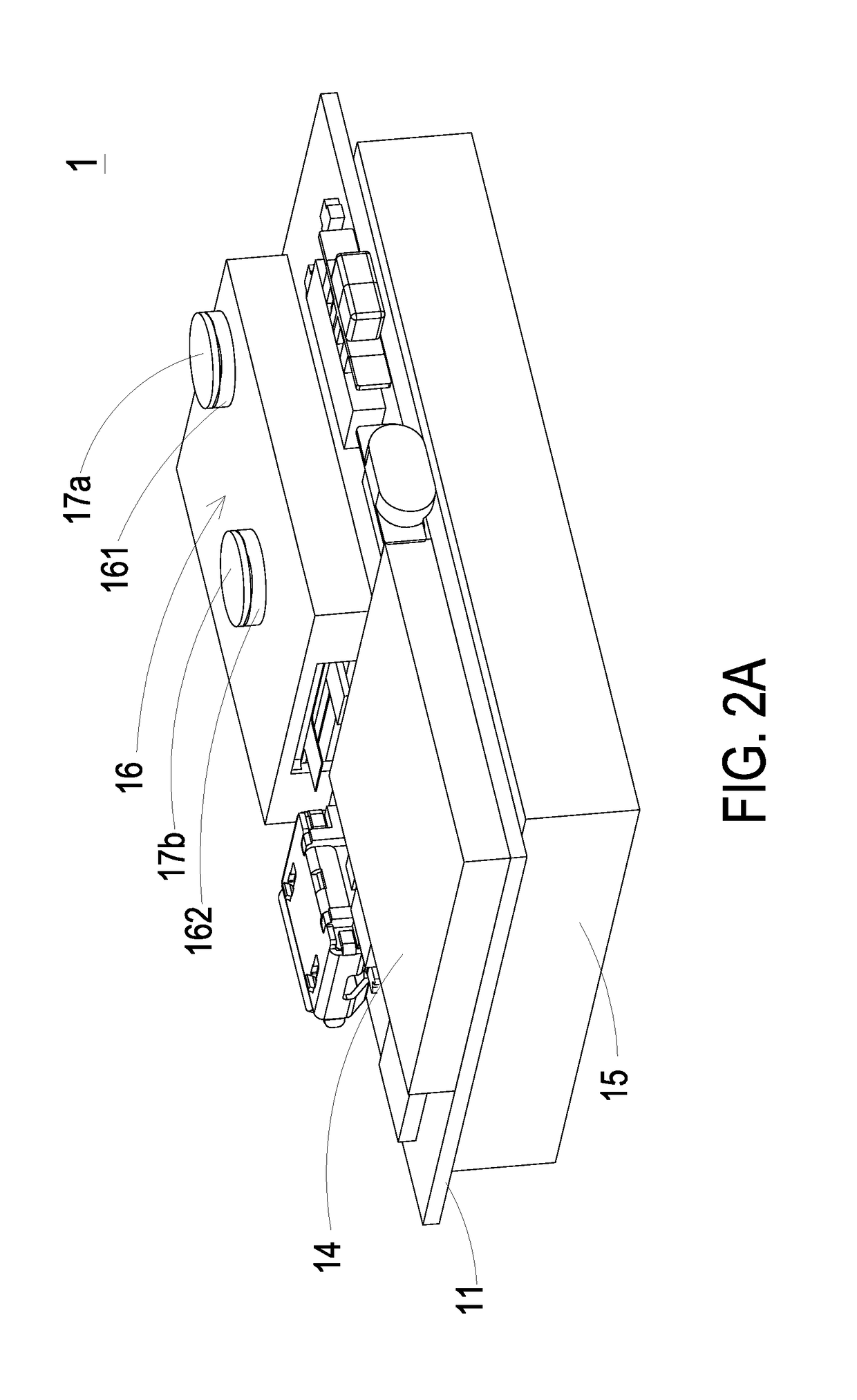 Device having actuating and sensing module