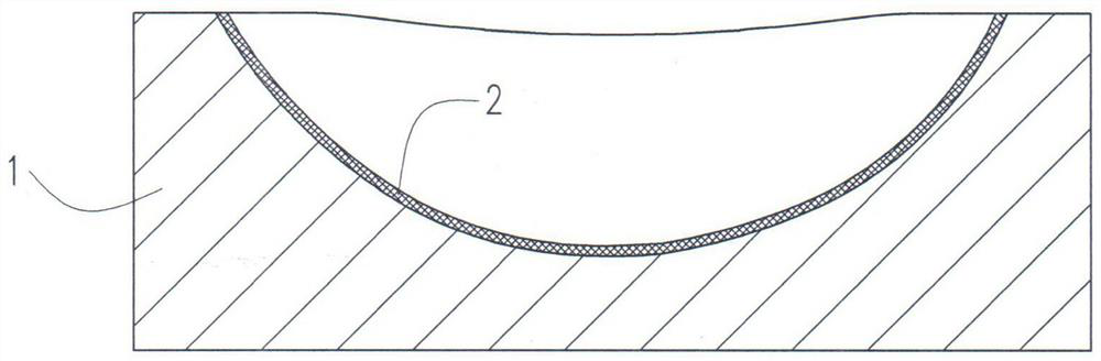 Special-shaped curved-surface aramid fiber paper honeycomb simple pre-shaping die and manufacturing method thereof