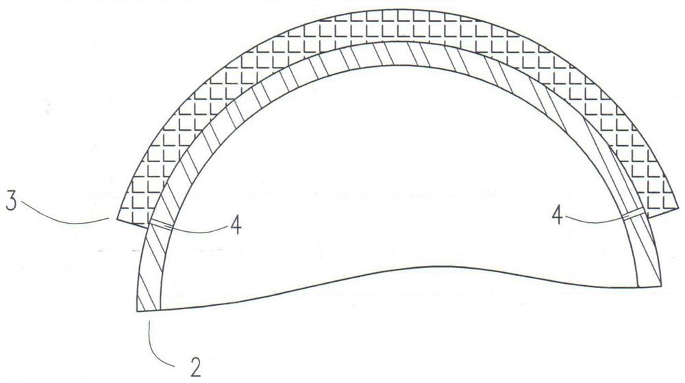 Special-shaped curved-surface aramid fiber paper honeycomb simple pre-shaping die and manufacturing method thereof