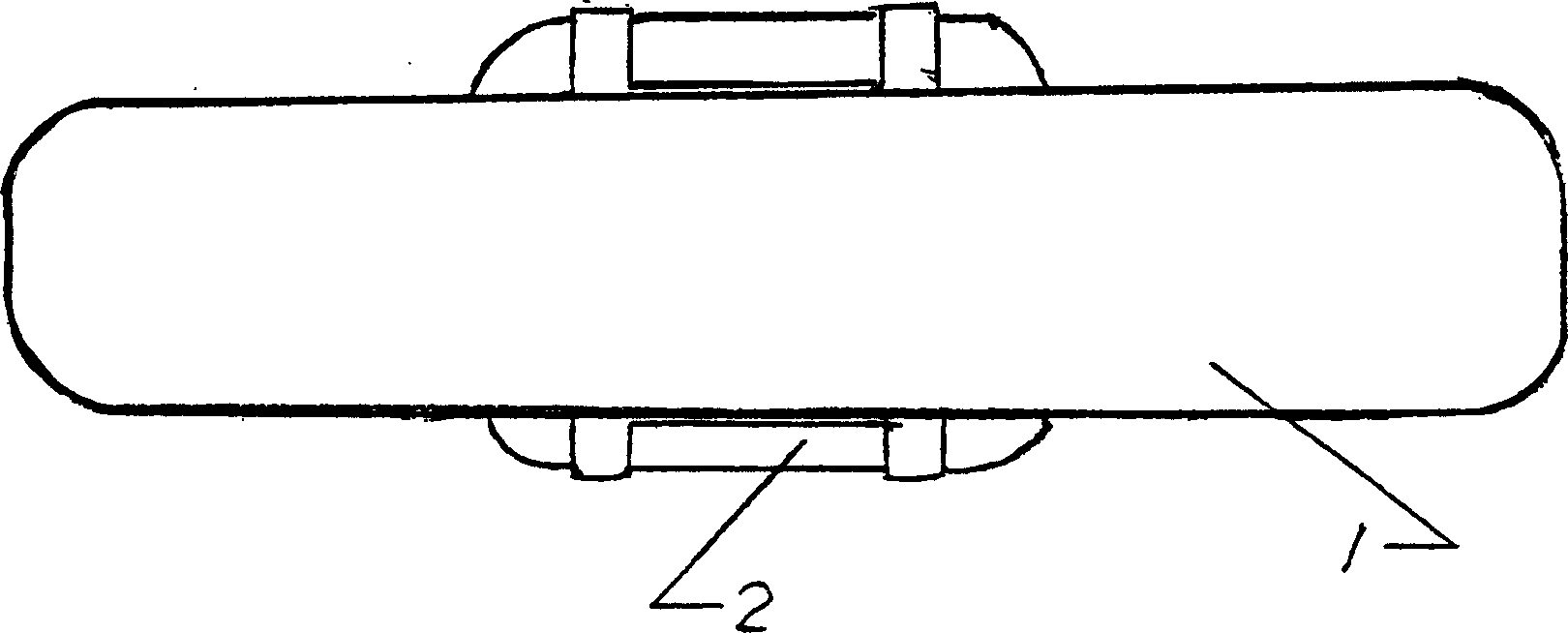 Unidirectional heat conduction apparatus