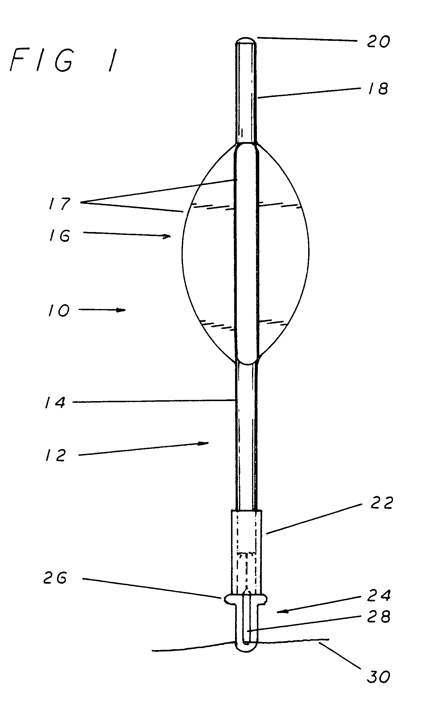 Slip line apparatus for fishing float