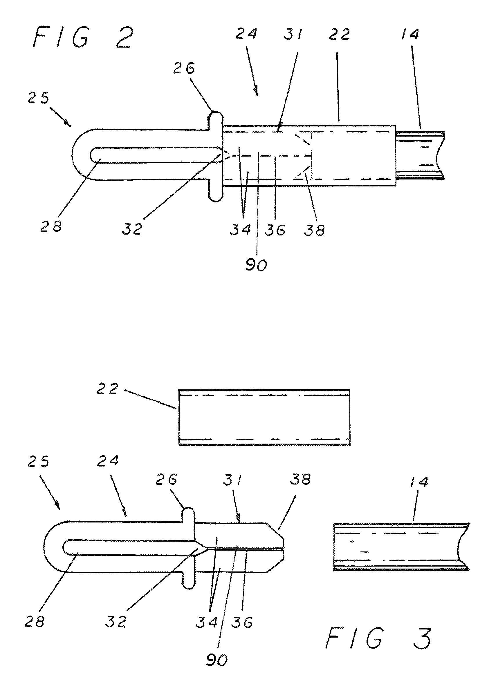 Slip line apparatus for fishing float