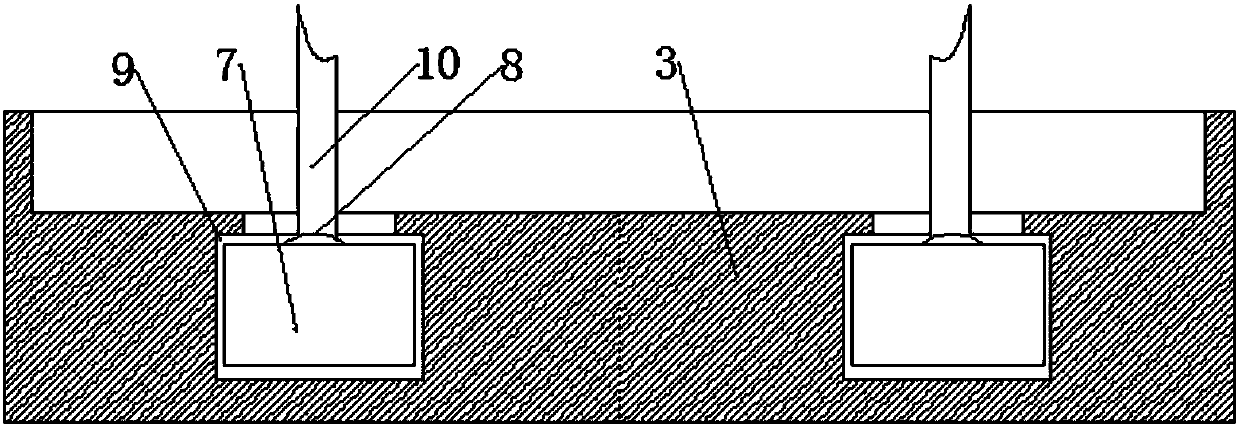 Anticollision structure of ship