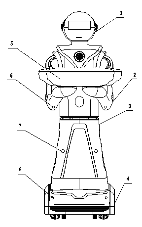 Meal delivering robot and meal delivering method