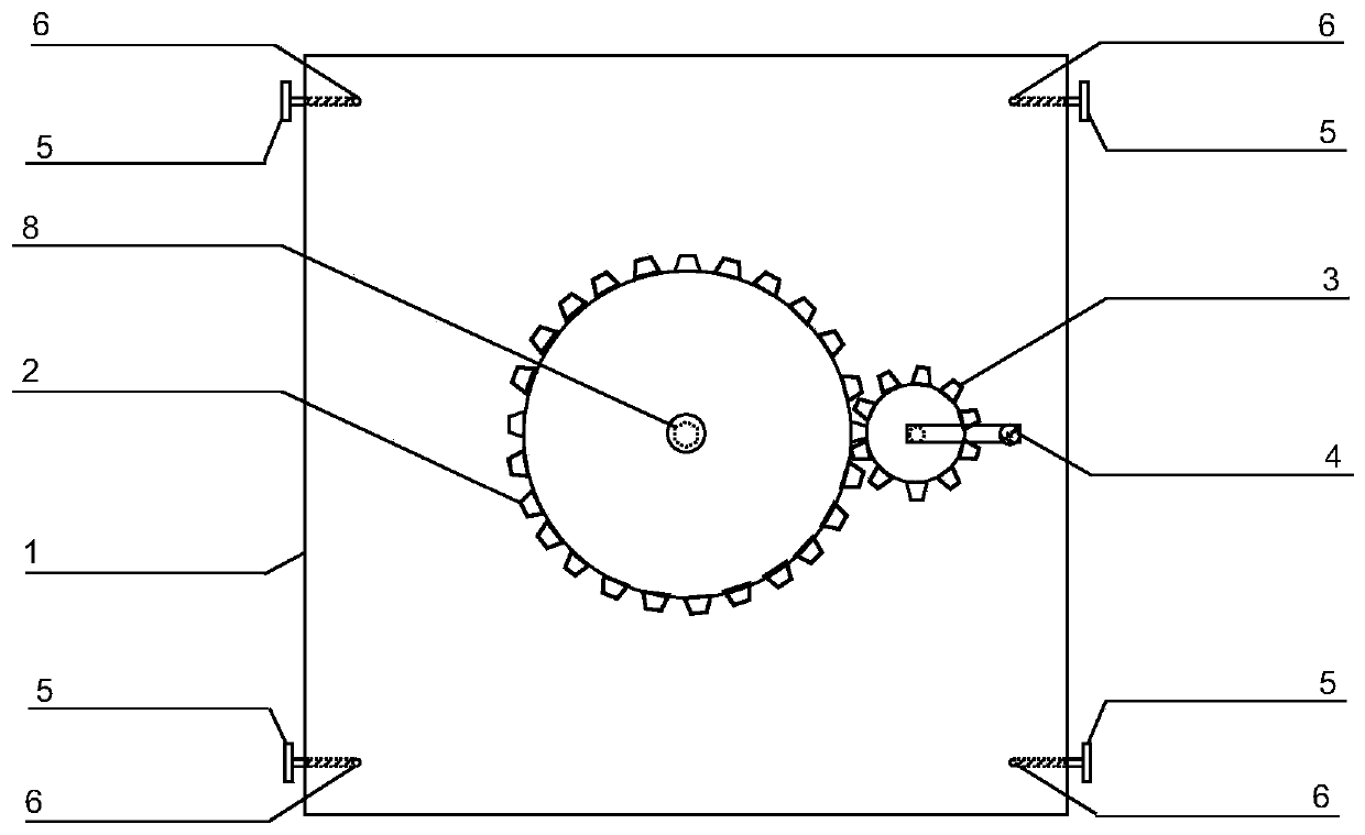 A kind of outer wall cutting device and using method of soft clay hollow cylindrical sample