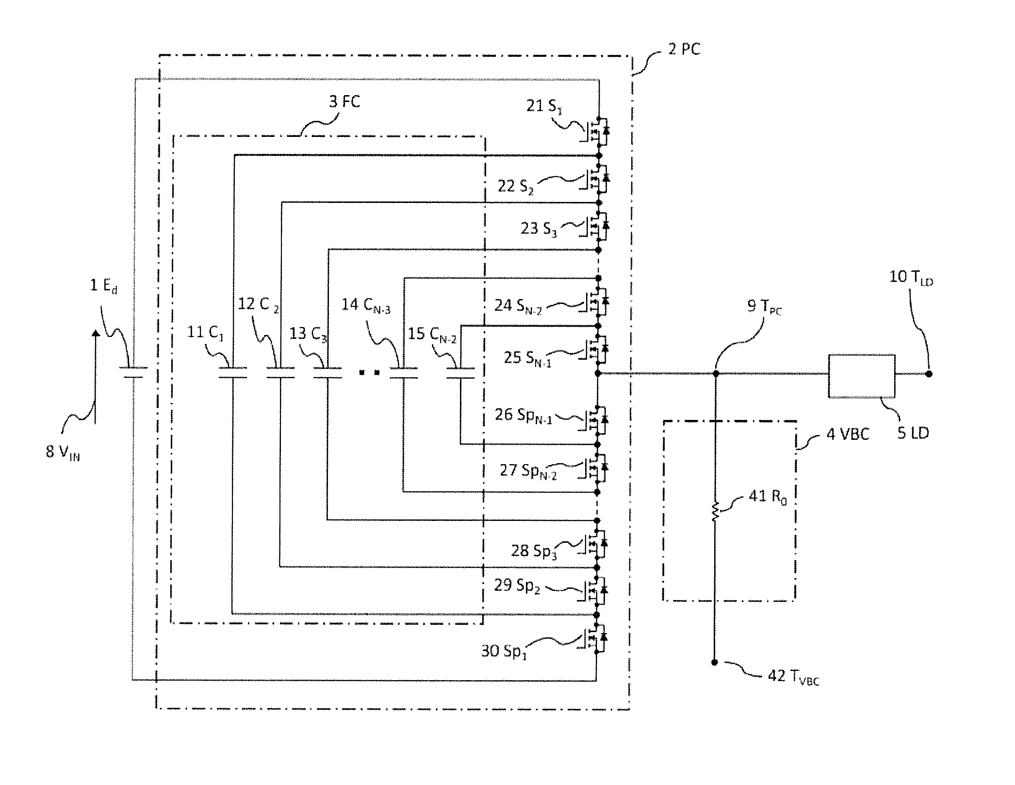 Multilevel Power Conversion Circuit and Device