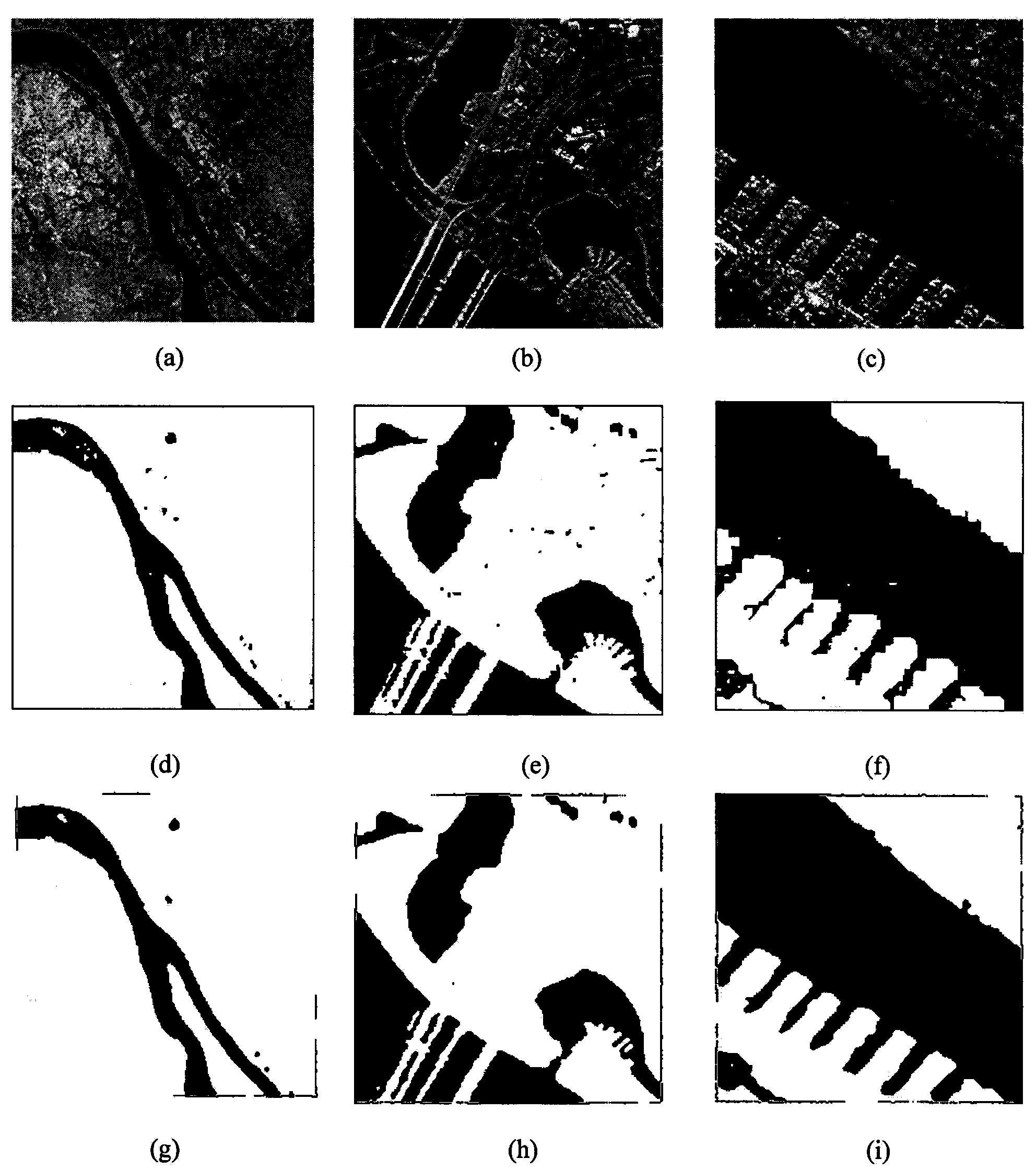 SAR (synthetic aperture radar) image segmentation method based on fuzzy triple markov fields