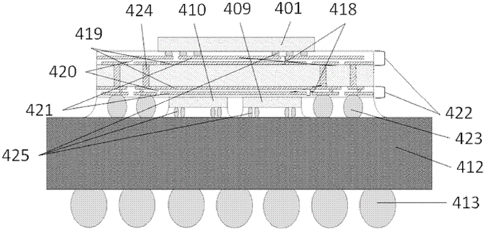 tsv or tgv adapter plate, 3d package and preparation method thereof