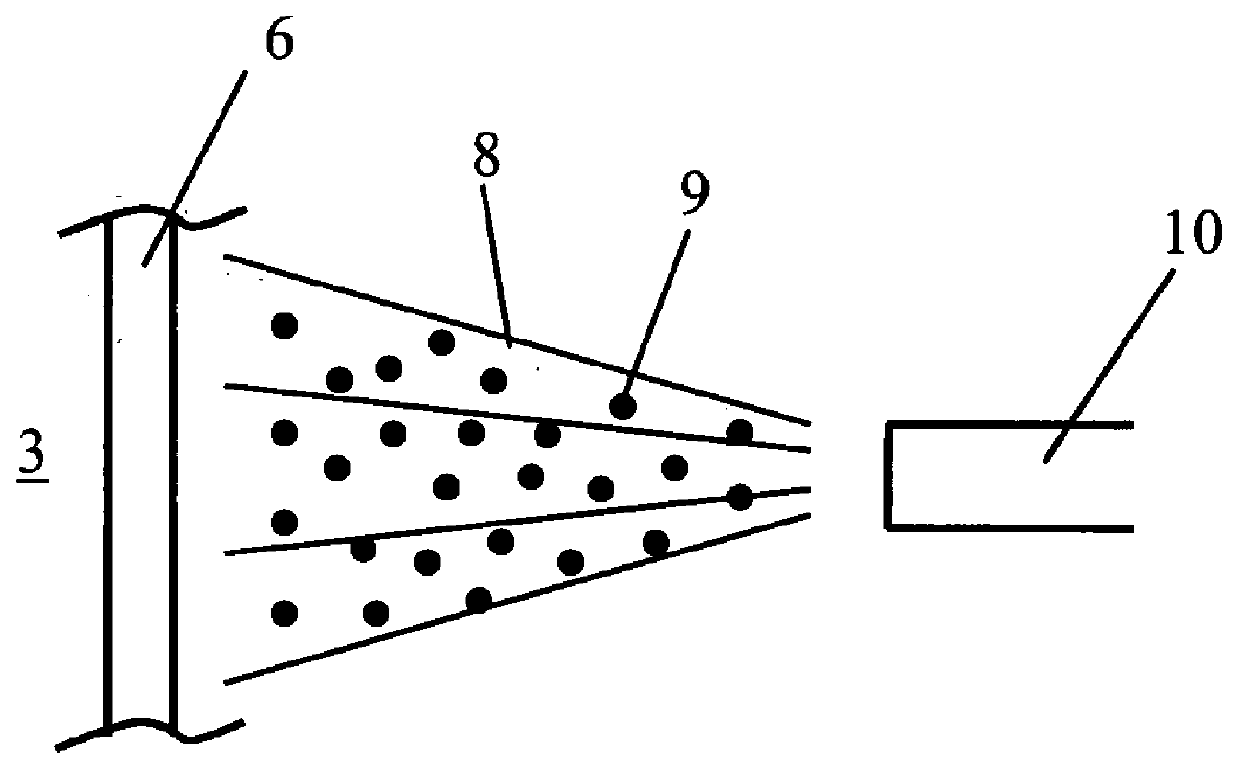 Blade tip coating that can be rubbed off