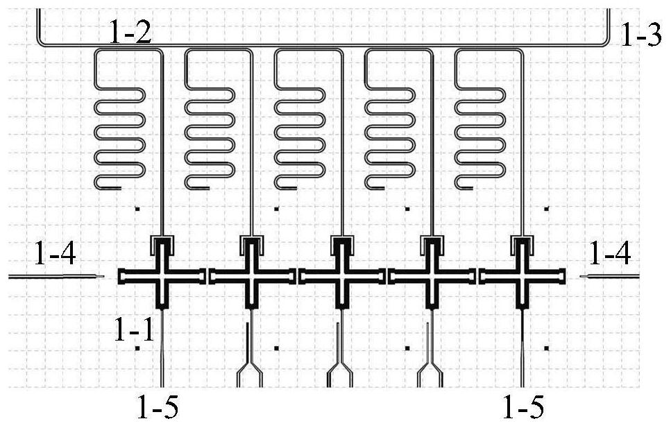 A circuit for realizing two-qubit gate operation