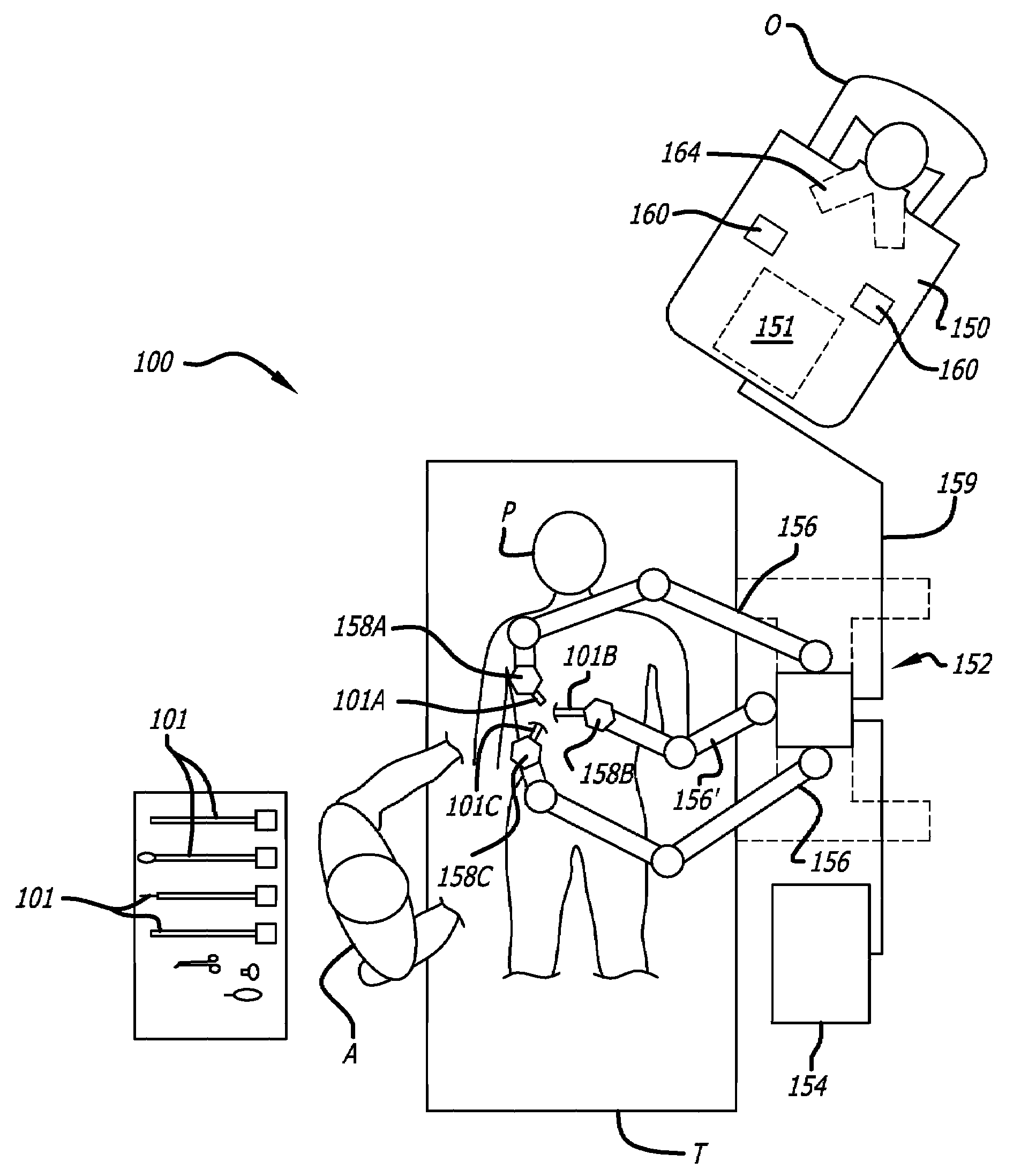 Electro-Mechanical Interfaces to Mount Robotic Surgical Arms