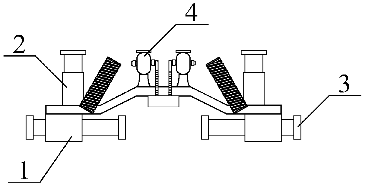 Novel automotive suspension device