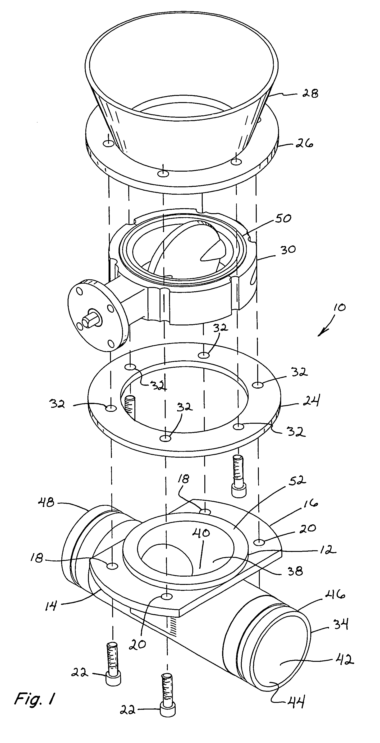 Dual flange tee