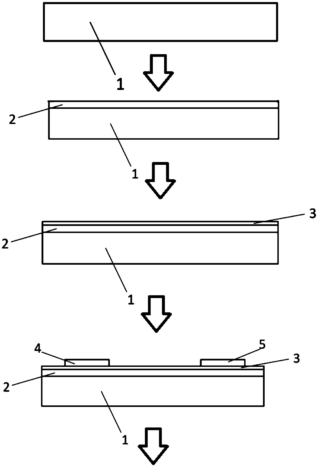 Diamond-based field effect transistor with low work function conductive gate and preparation method thereof