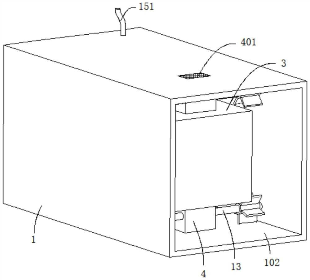 Fire-fighting smoke exhaust fan with high cooling speed and use method thereof