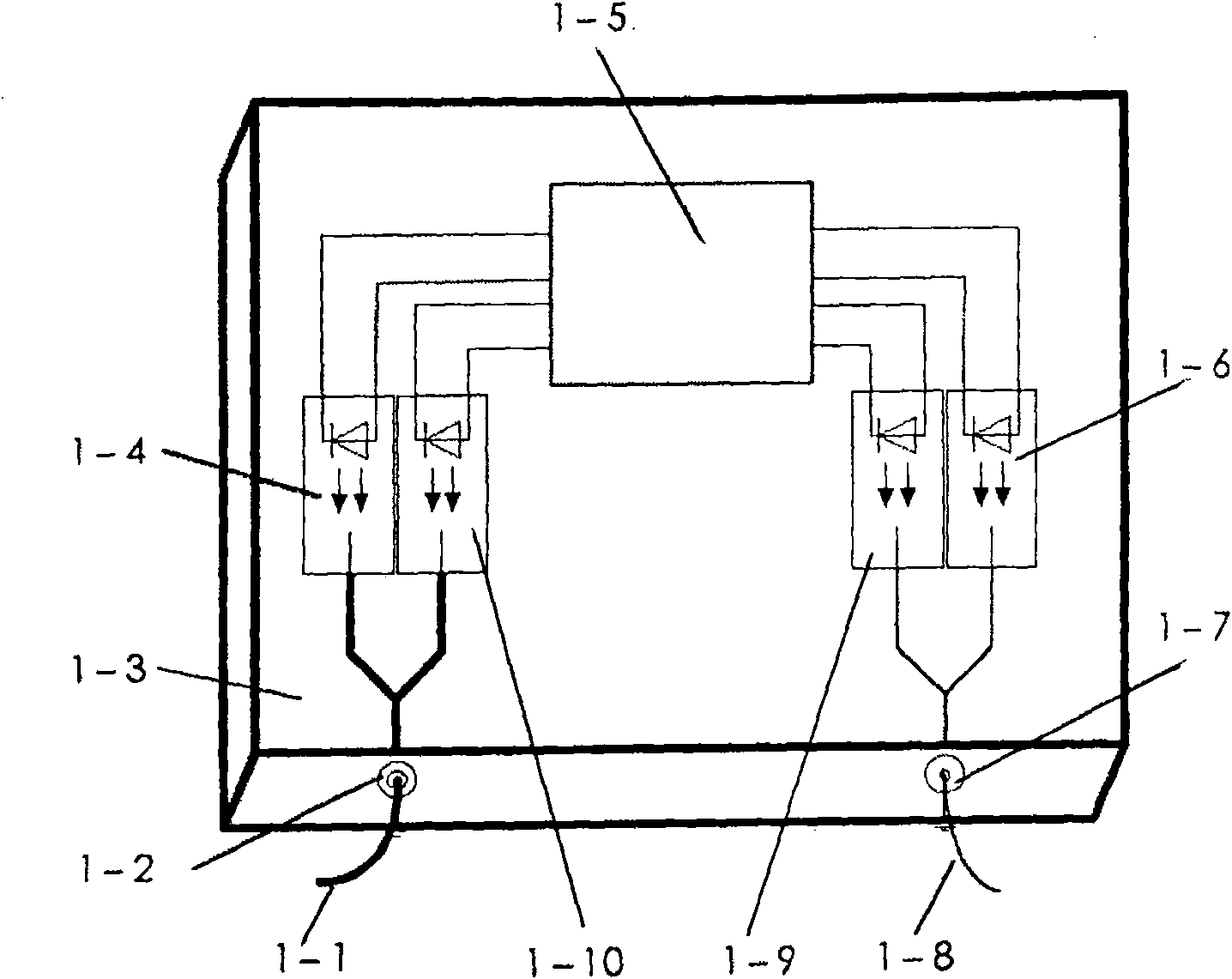 Multi-mode-single mode optical network full optical fiber interconnecting method and interconnector for realizing the same method