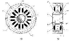 Series electromagnetic-elastic foil combined bearing