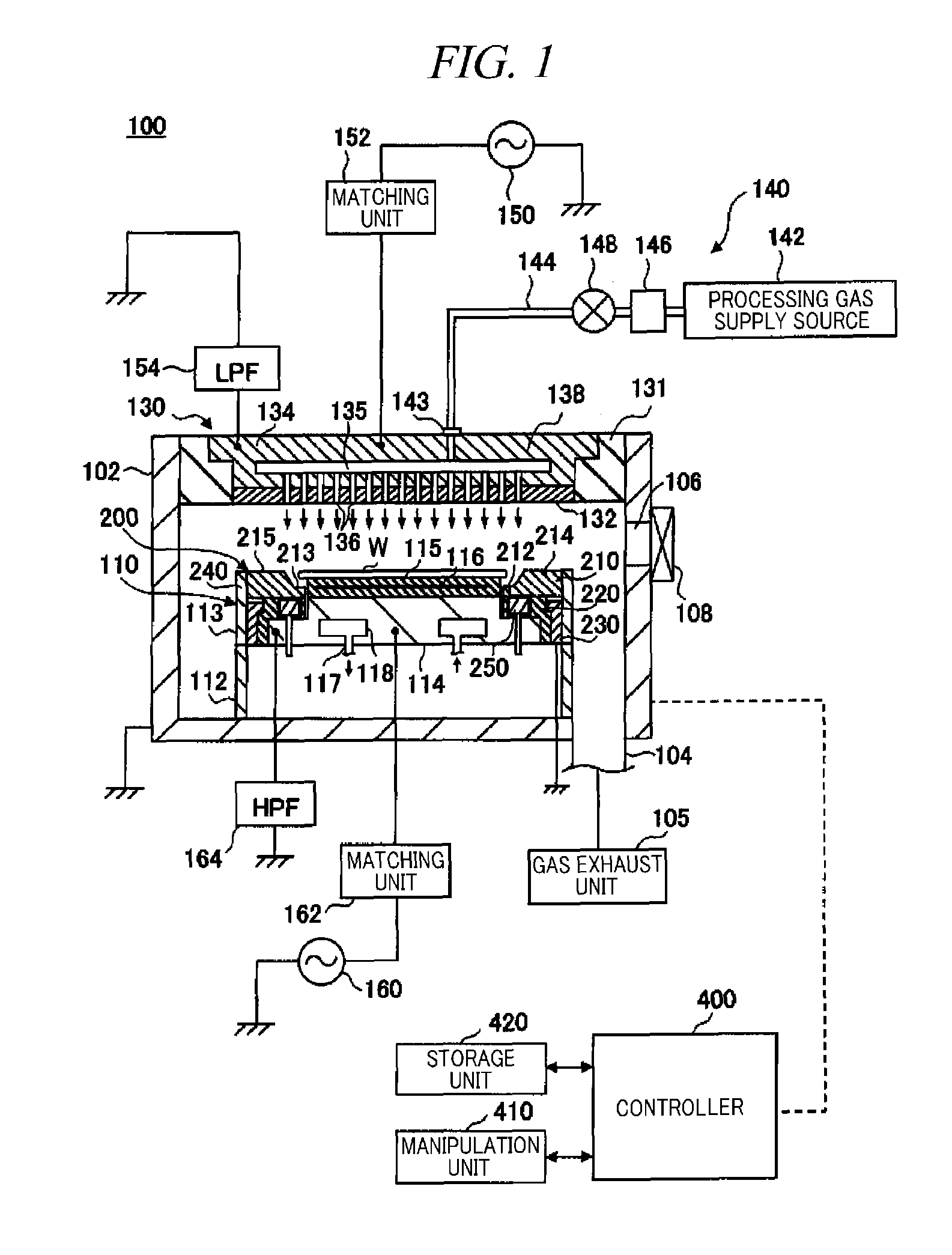 Plasma processing apparatus, plasma processing method and storage medium for storing program for executing the method