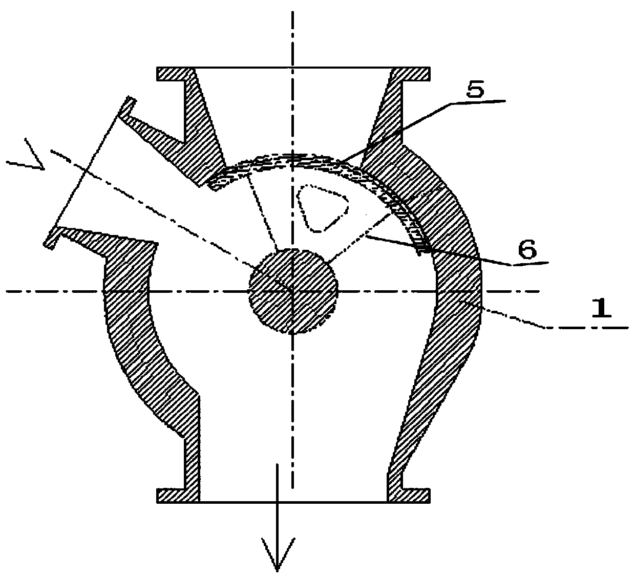 A Swing Type Half Body Spool Plug Valve