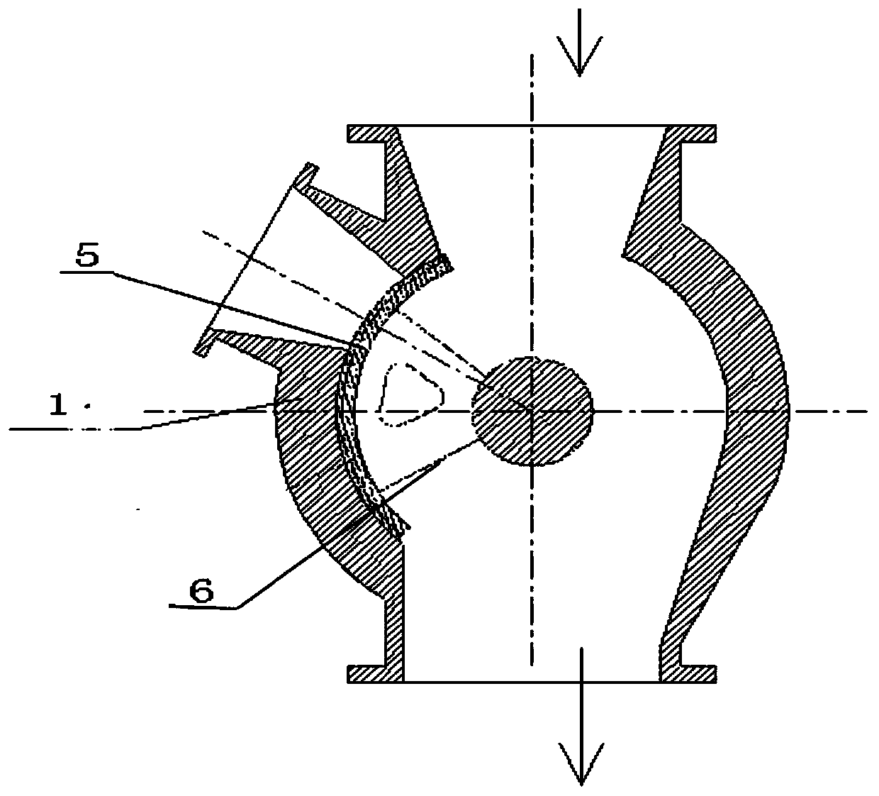 A Swing Type Half Body Spool Plug Valve