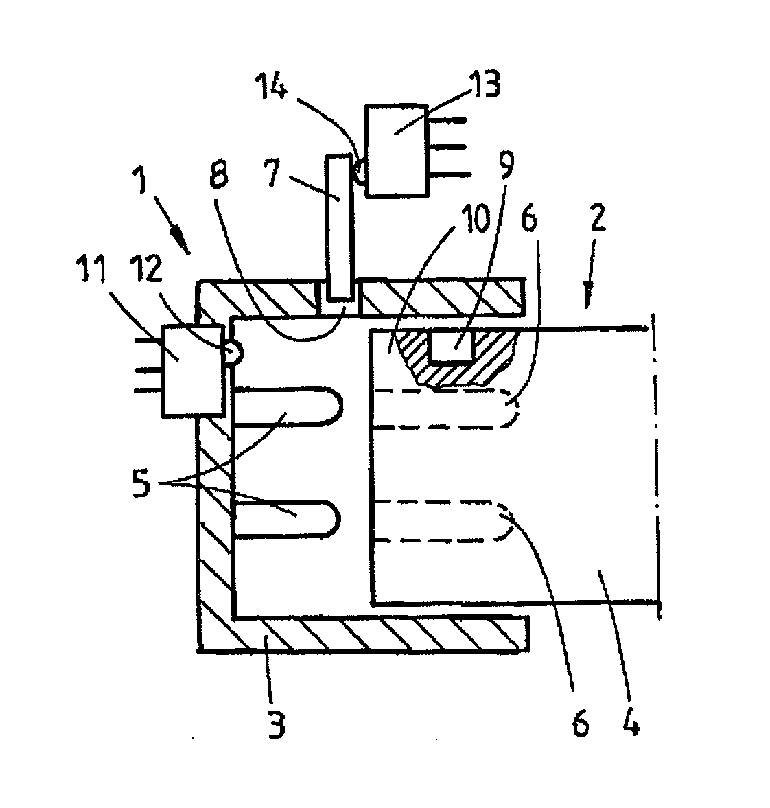 Charging plug with locking identification