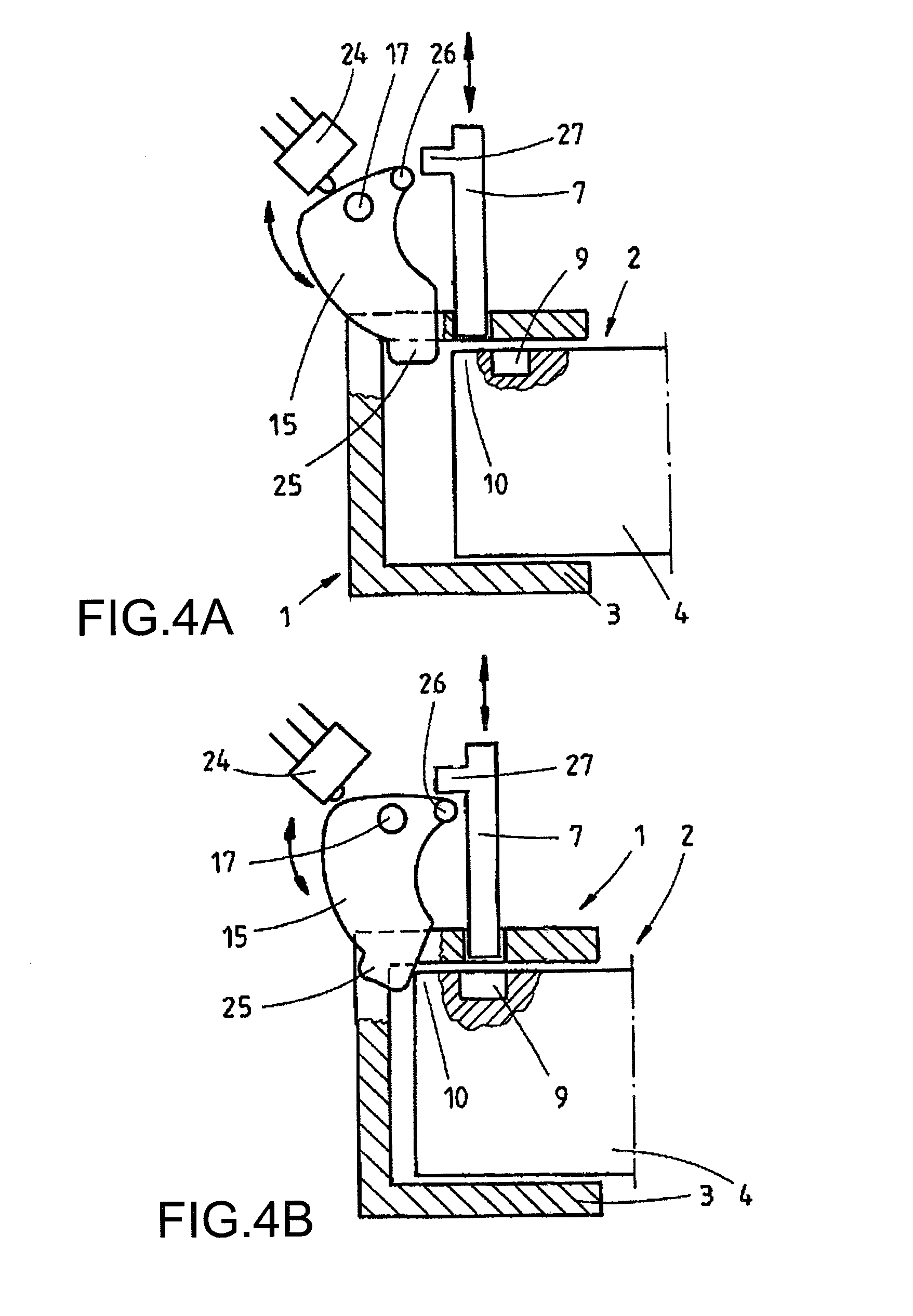 Charging plug with locking identification