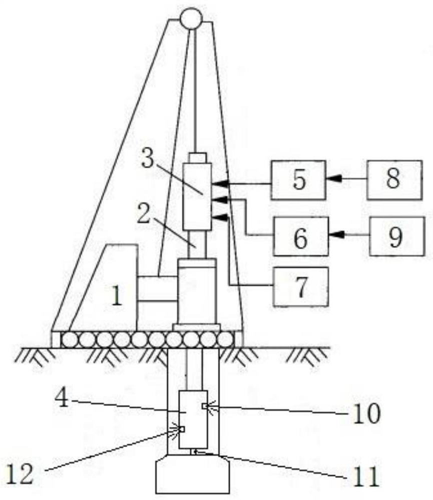 Construction method of four-tube high-pressure rotary grouting pile