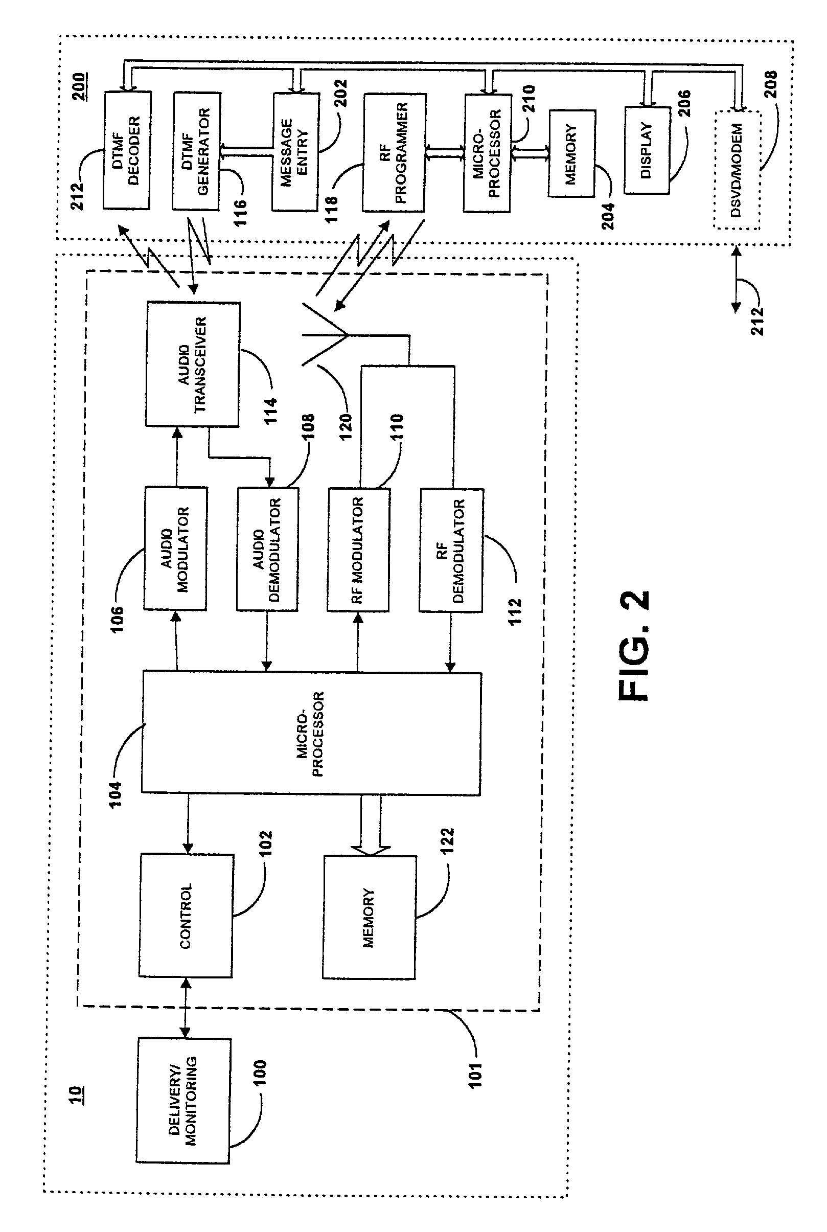 Method and apparatus for communicating with an implantable medical device