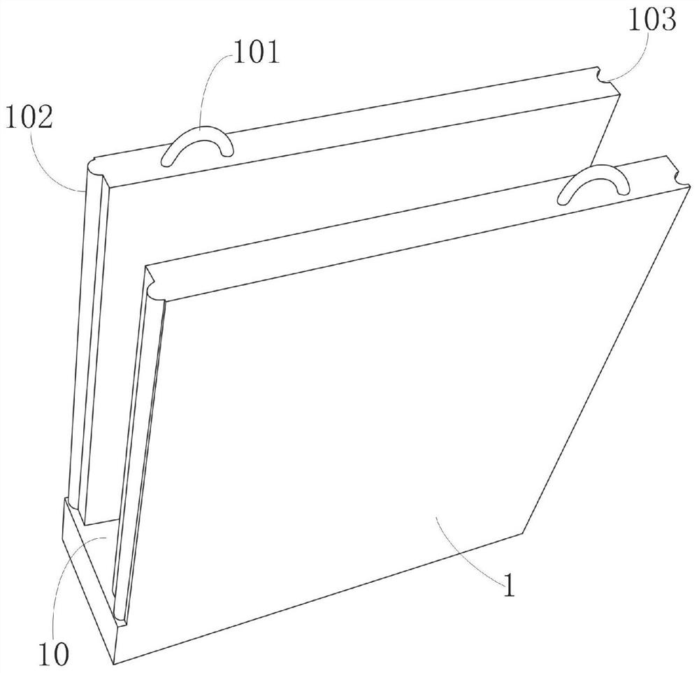 Prefabricated and assembled composite vibration isolation barrier and construction method thereof