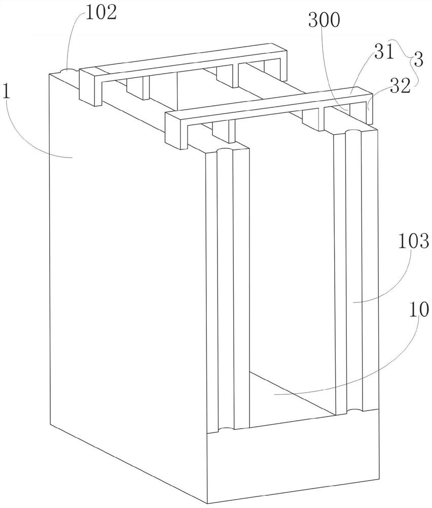 Prefabricated and assembled composite vibration isolation barrier and construction method thereof