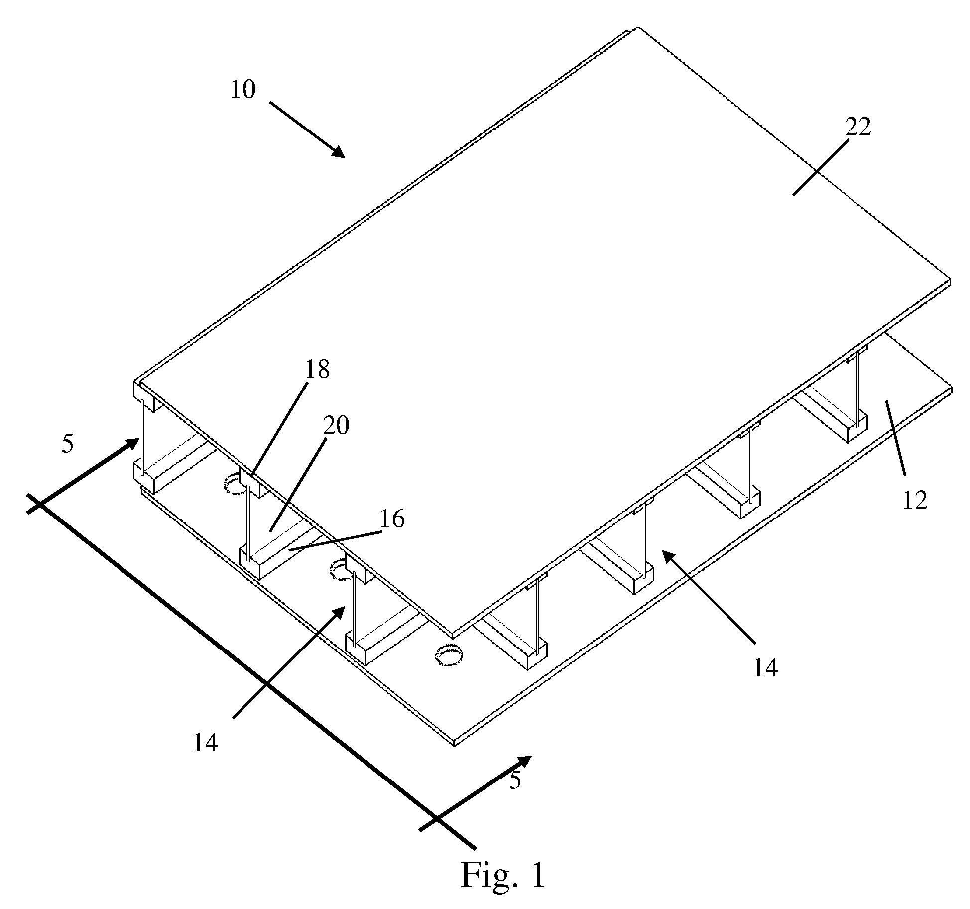 Roofing panel assembly