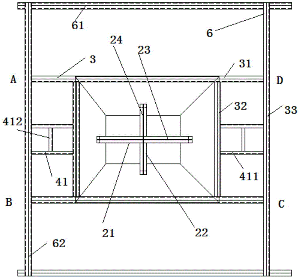 Vibration arch breaking device and using method thereof