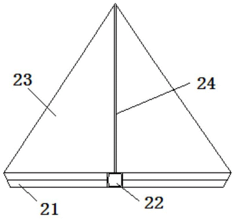 Vibration arch breaking device and using method thereof