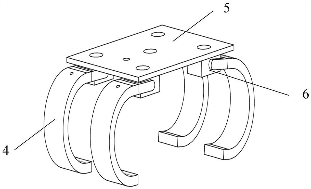 A kind of bouncing flapping wing robot and its bouncing flapping wing method