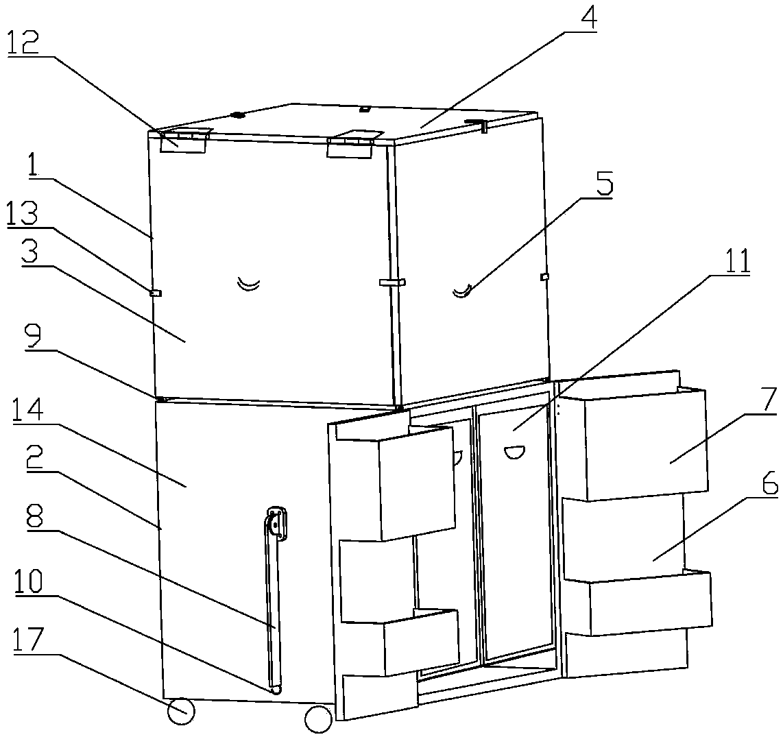 Multifunctional support experiment case