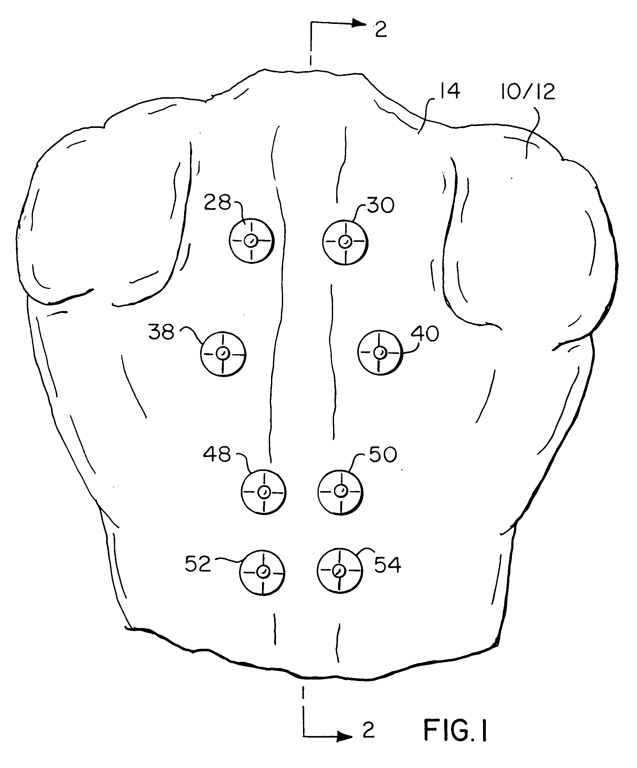 Apparatus for application of trigger point pressure in personal fitness centers and the like before or after exercise