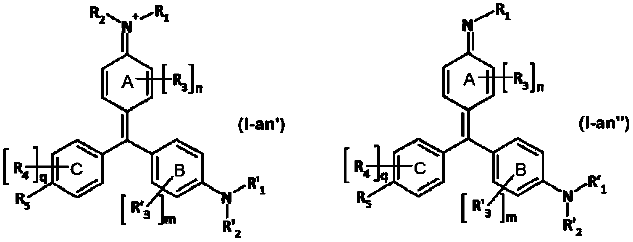 Process for dyeing keratin fibres using at least one particular triarylmethane dye and at least one fluorescent dye