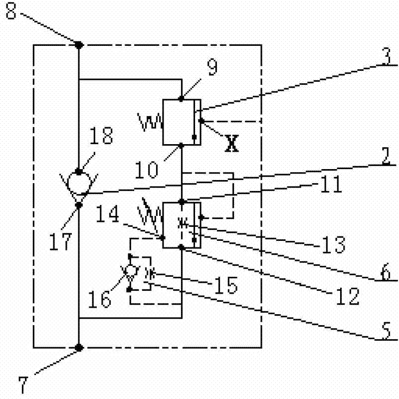 Anti-shaking balance valve, telescopic control loop of hydraulic cylinder and hydraulic device