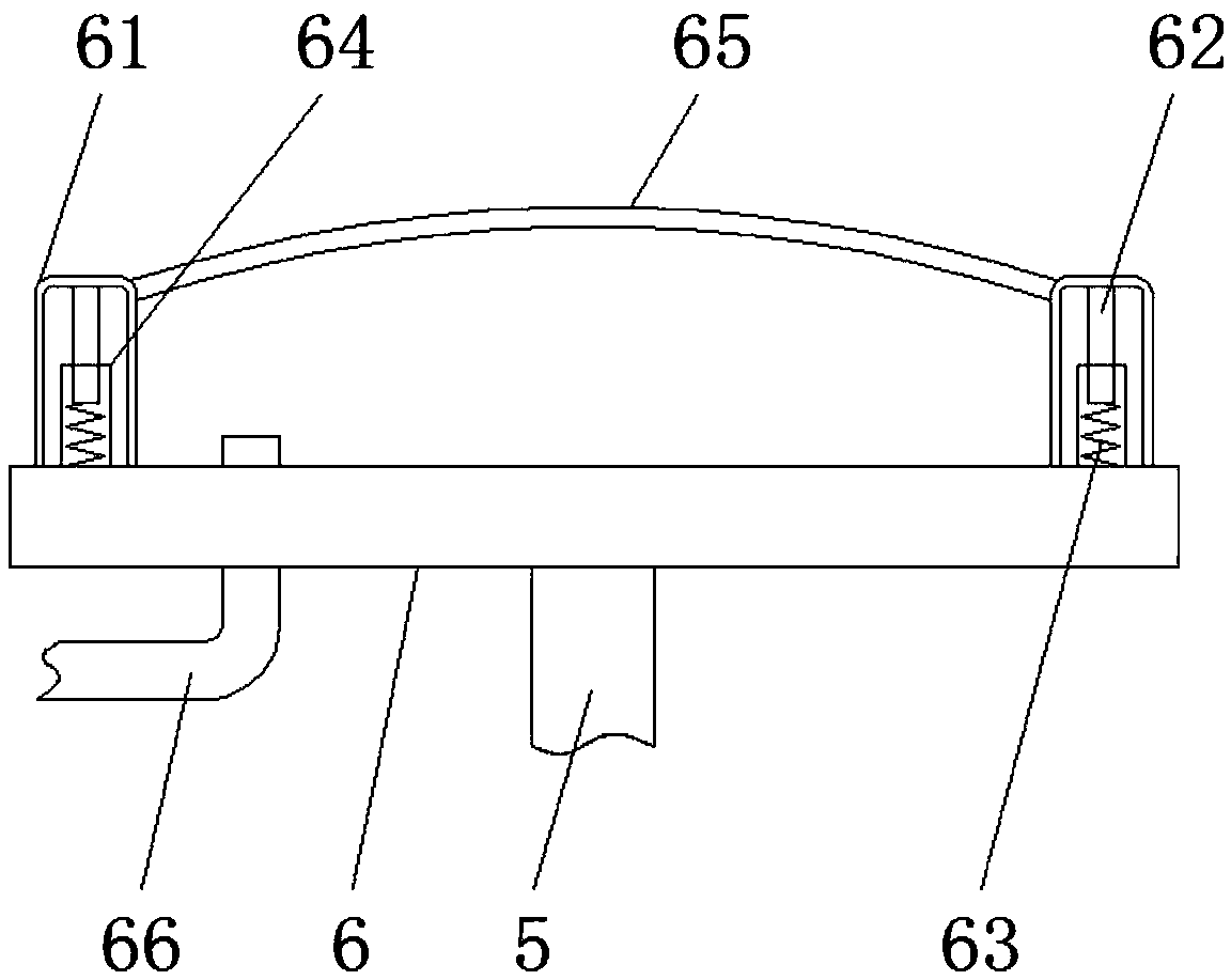 Extended assembled mine pressure detection device convenient for adjusting height