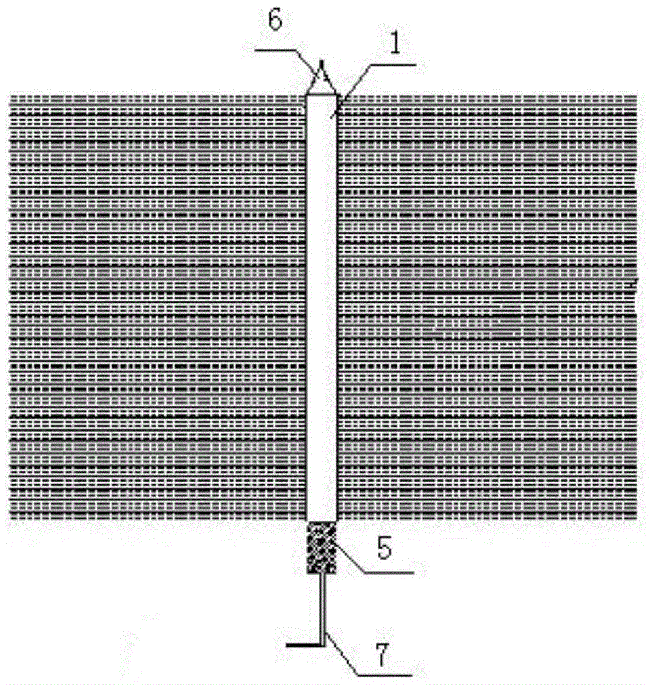 A drill pipe for directional expansion of coal seam crack scale and its application method