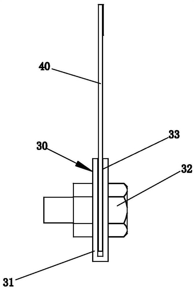 On-site testing device and method for tangential bonding strength of fireproof coating of steel structure