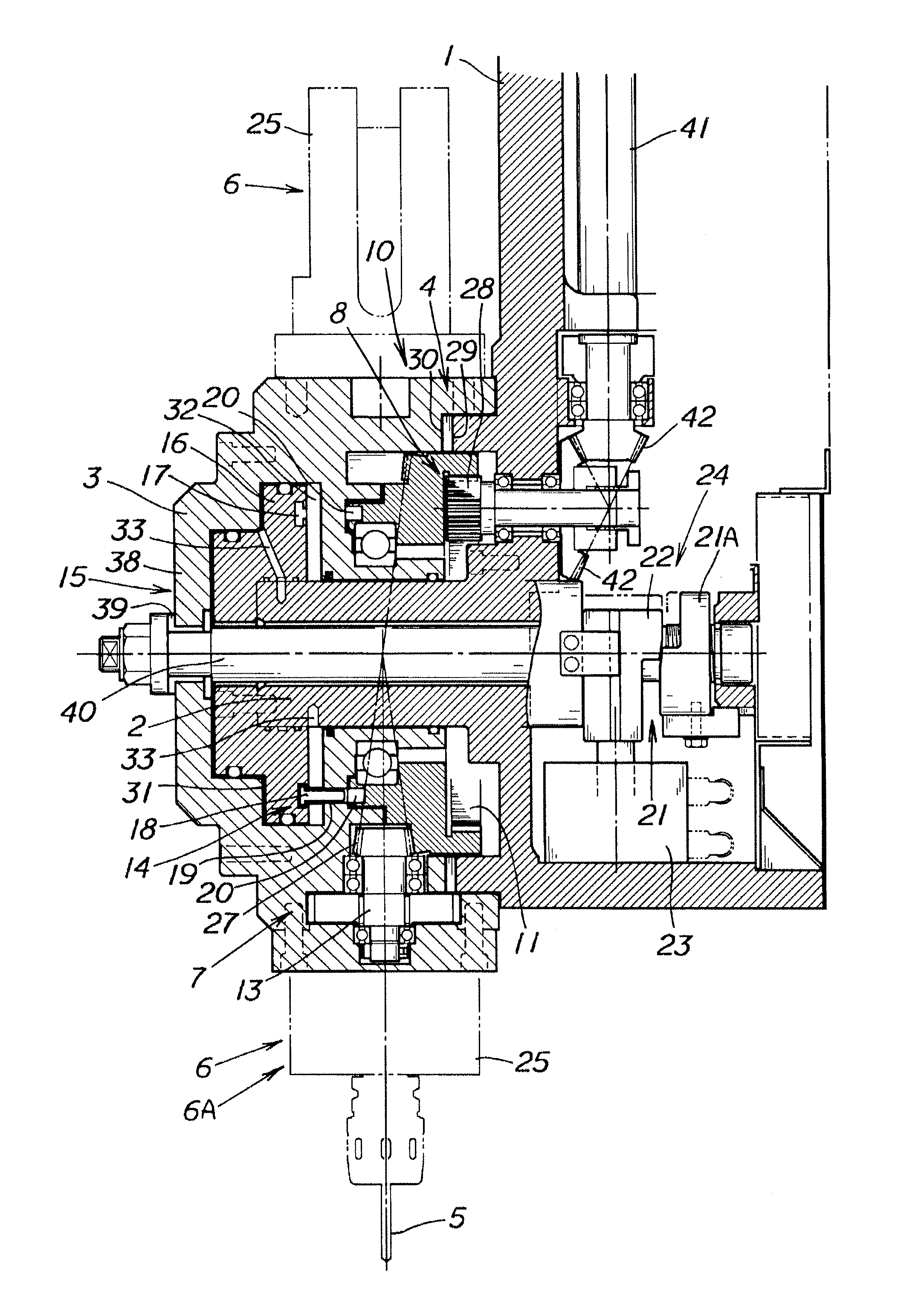 Composite processing machine